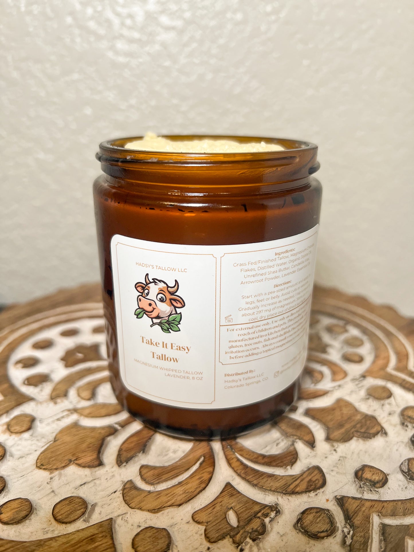 Take It Easy Tallow - Whipped Magnesium Tallow