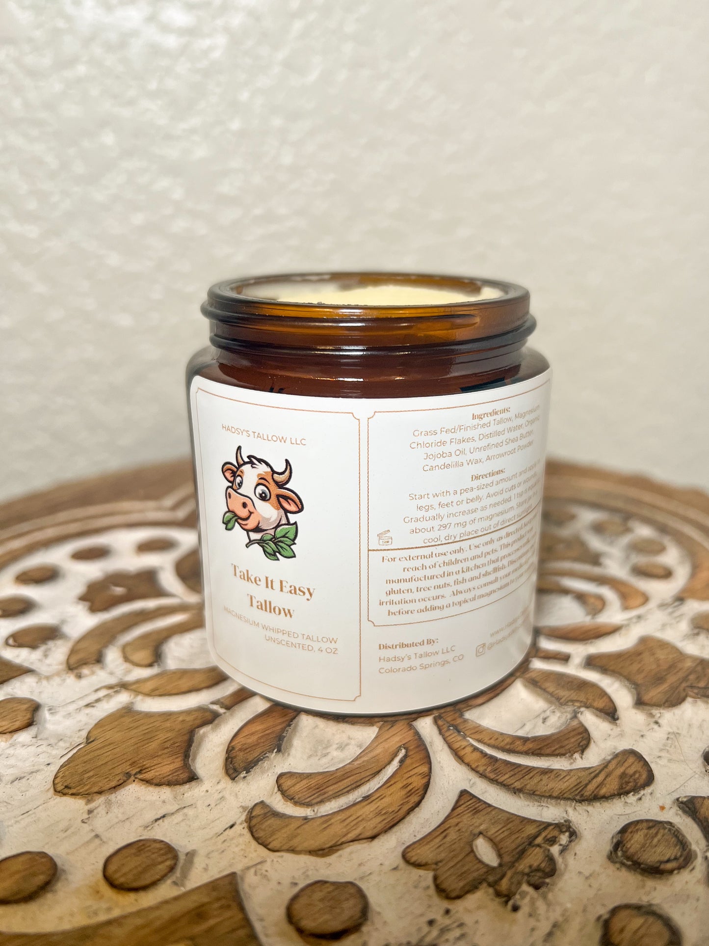 Take It Easy Tallow - Whipped Magnesium Tallow