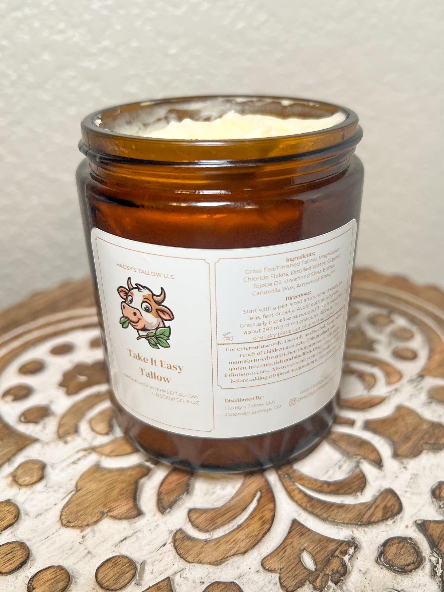 Take It Easy Tallow - Whipped Magnesium Tallow