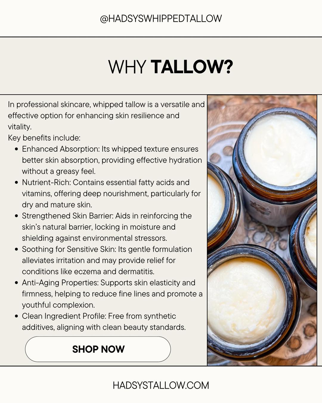 Why Tallow