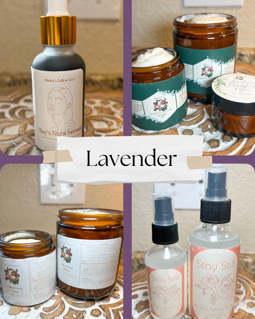 Lavender Scented Products