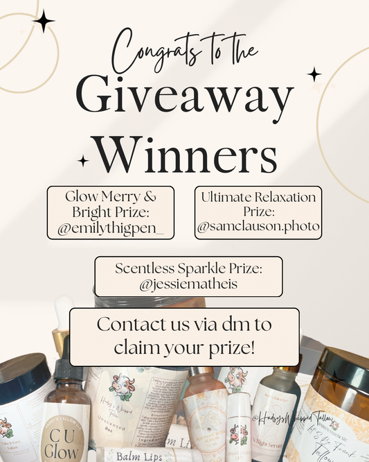 Giveaway Winners