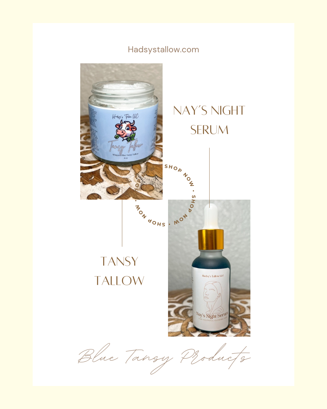 Blue Tansy Products