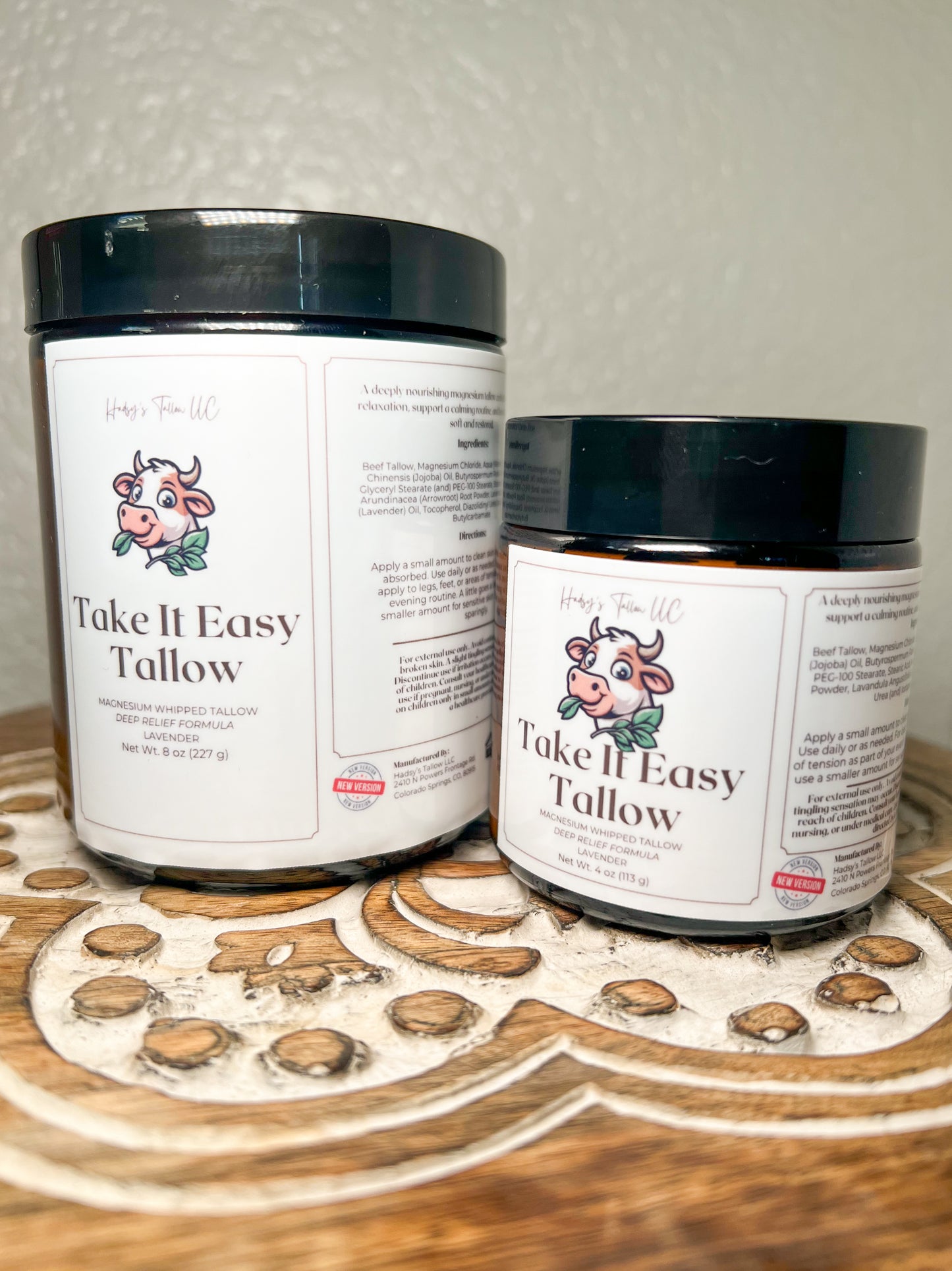Take It Easy Tallow - Whipped Magnesium Tallow
