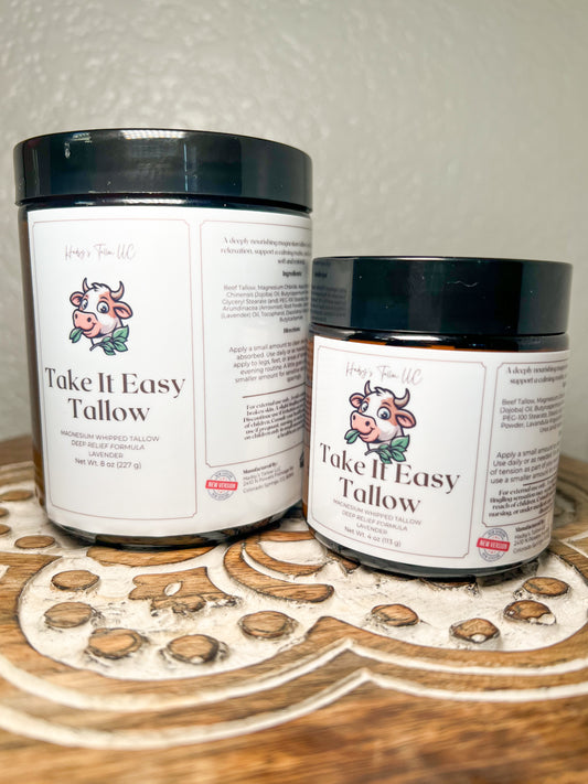 Take It Easy Tallow - Whipped Magnesium Tallow