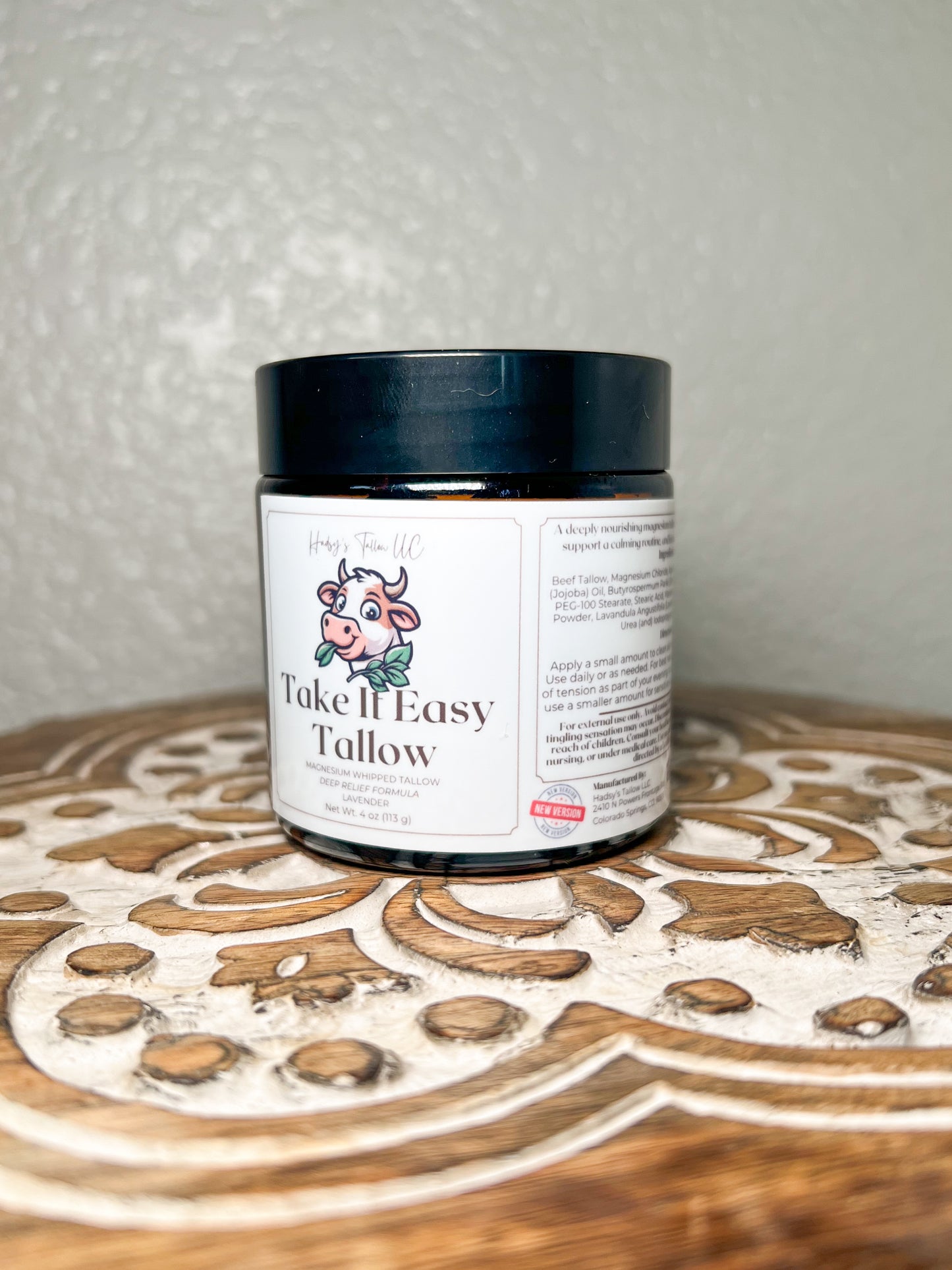 Take It Easy Tallow - Whipped Magnesium Tallow